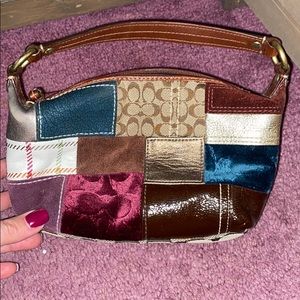Coach patched purse